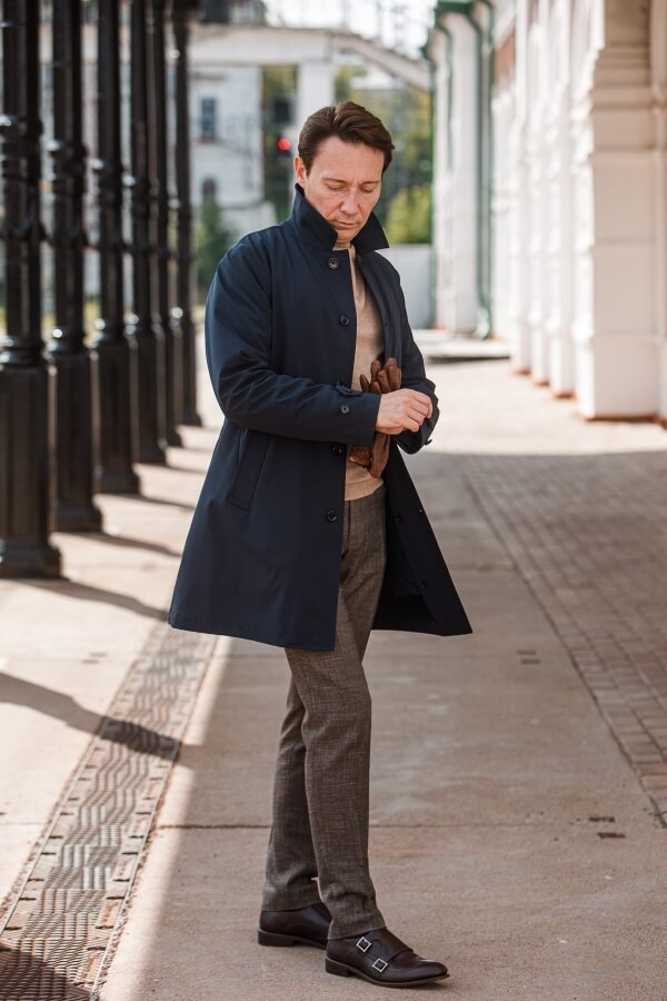 Как выбрать мужской плащ